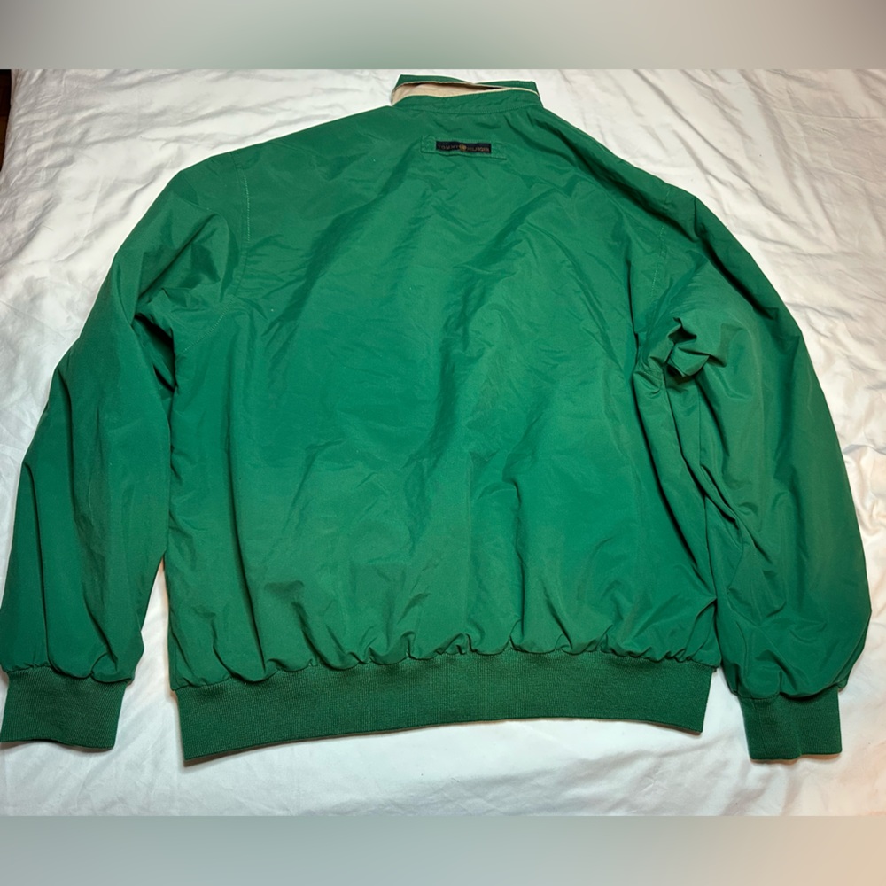 Tommy Hilfiger Green Windbreaker Jacket - Picture 6 of 16